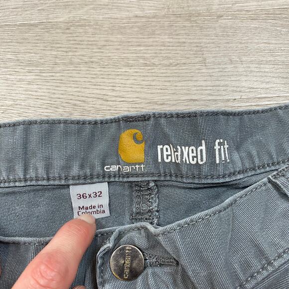 Carhartt Relaxed Fit Rugged Flex Work Pants Men's 34x30 Workwear - Picture 5 of 13
